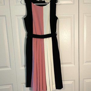 NWT Kate Spade Pleated Knee-Length Work Dress